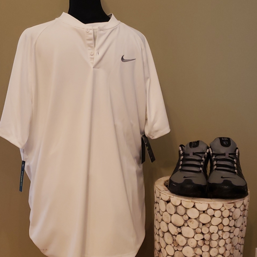 ‼️BRAND NEW‼NIKE Men's Vapor Textured Blade Polo